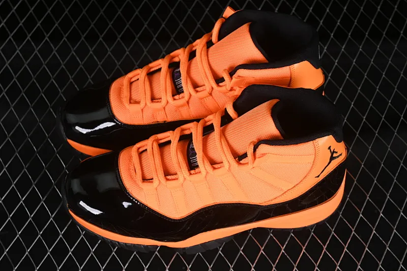 All categories Air Jordan Jordan series basketball shoes Air Jordan 11 Air Jordan 11 Retro AJ11 Joe 11 black orange high-top basketball shoes CT8012-800